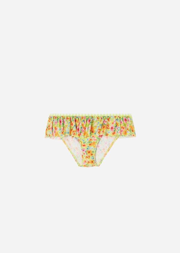 bañadores amarillos siviglia de calzedonia para niños