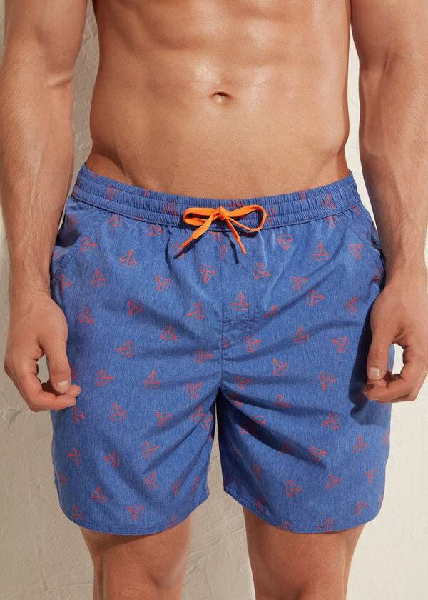 bañador azul calzedonia formentera para hombre