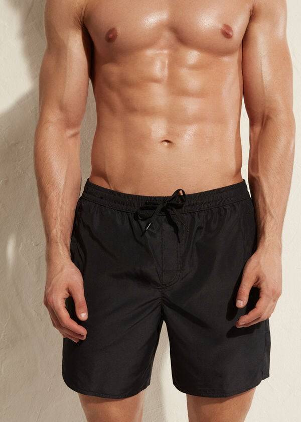 bañador calzedonia formentera eco para hombre color negro