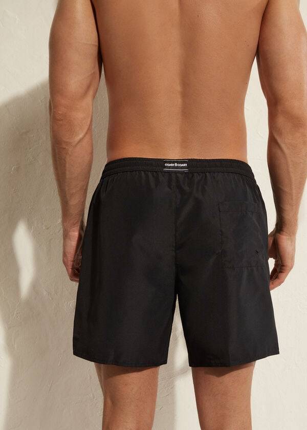 bañador calzedonia formentera eco para hombre color negro