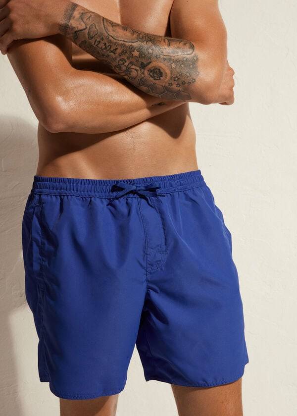 bañador azul calzedonia formentera para hombre