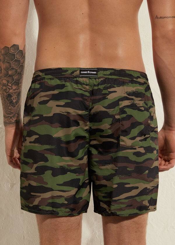 bañador calzedonia formentera para hombre color verde