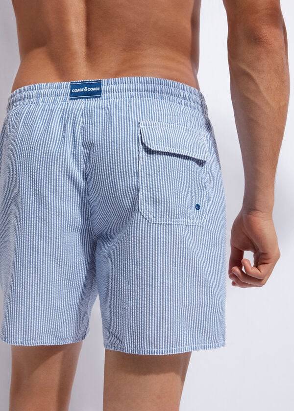 bañador calzedonia formentera para hombre azulblanco