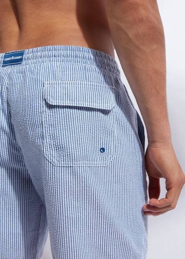 bañador calzedonia formentera para hombre azulblanco