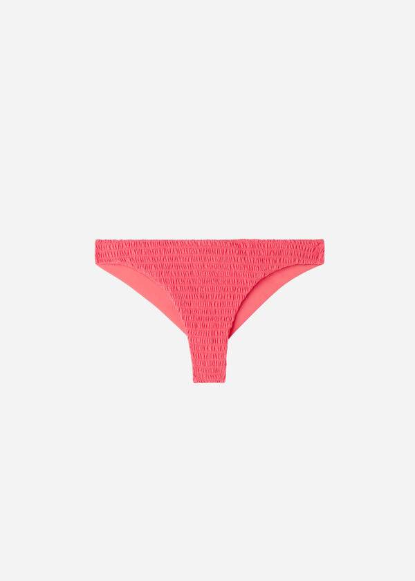 braguita de bikini brasileña lanzarote de calzedonia para mujer color rosa
