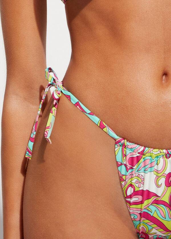 braguita de bikini brasileña calzedonia londra para mujer multicolor