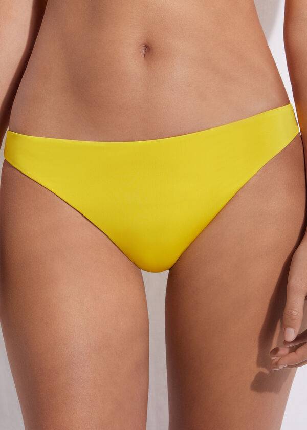 braguita de bikini ecológica calzedonia indonesia para mujer color amarillo