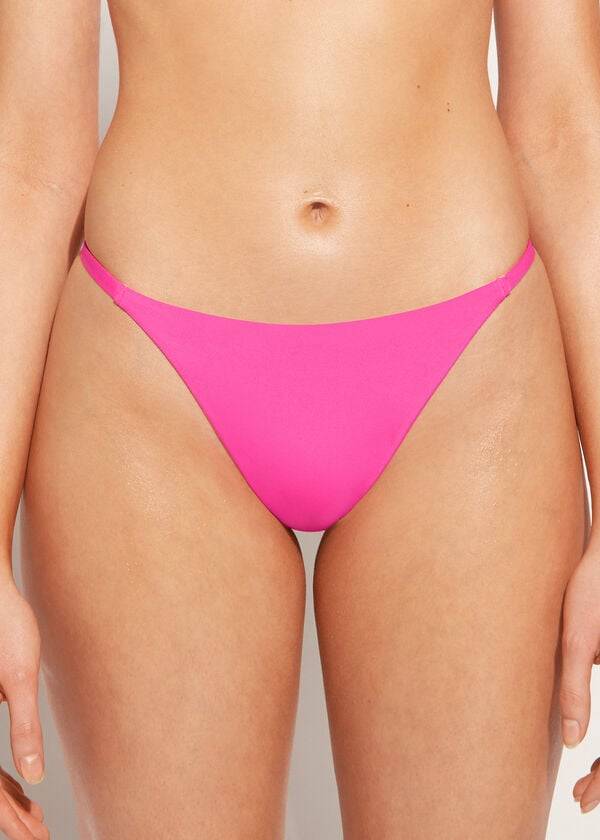 braguita de bikini ecológica de indonesia calzedonia para mujer color rosa