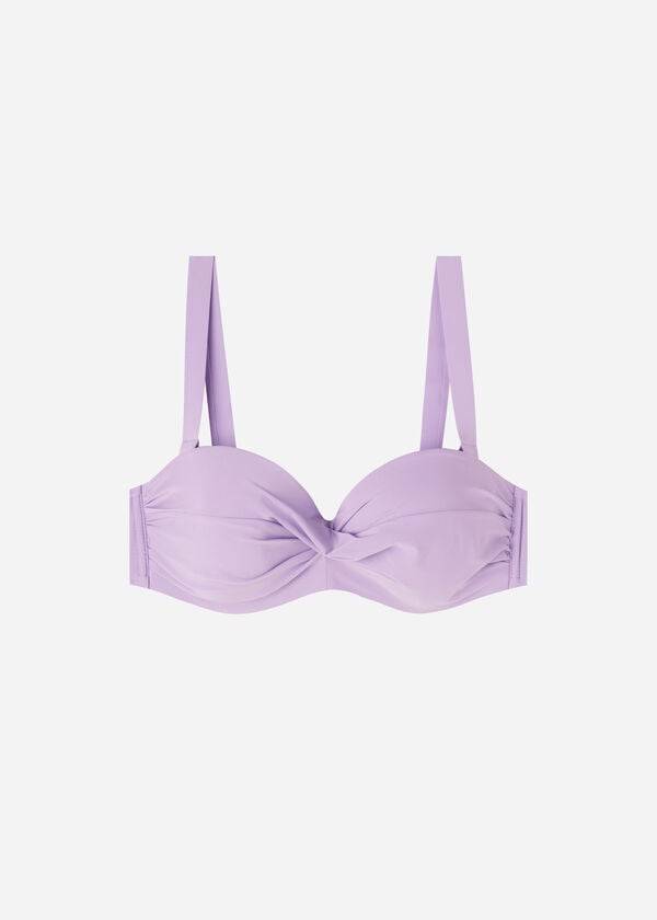 parte de arriba de bikini de mujer calzedonia padeau bandeau indonesia morado