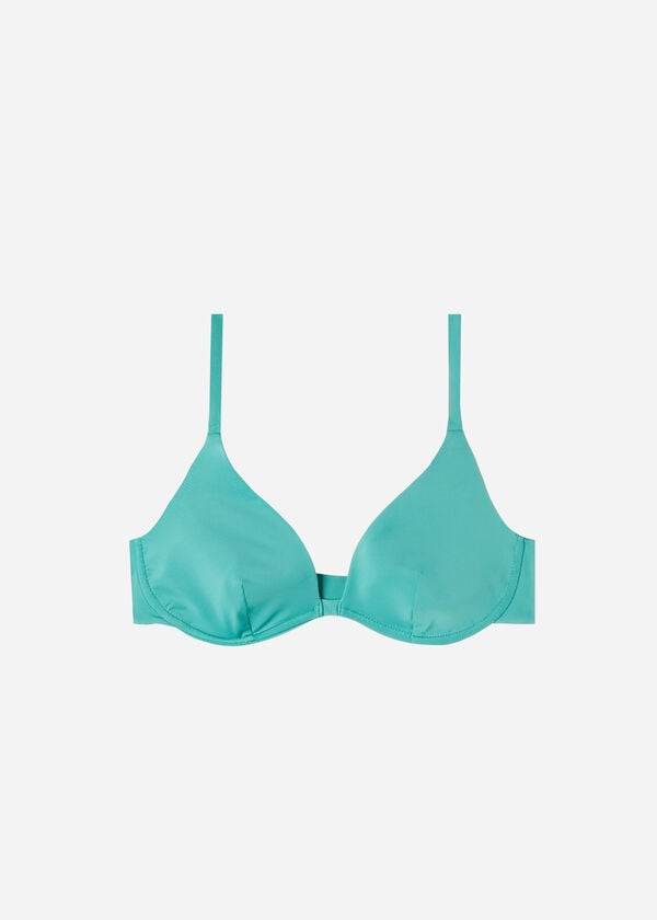 bikini push up indonesia eco turquesa para mujer de calzedonia
