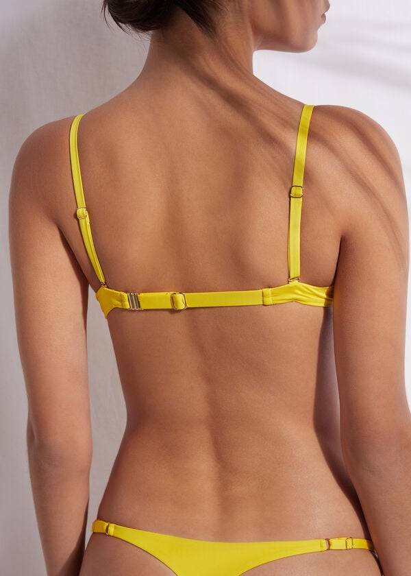 bikini amarillo calzedonia super stuffed push up indonesia eco rosa para mujer