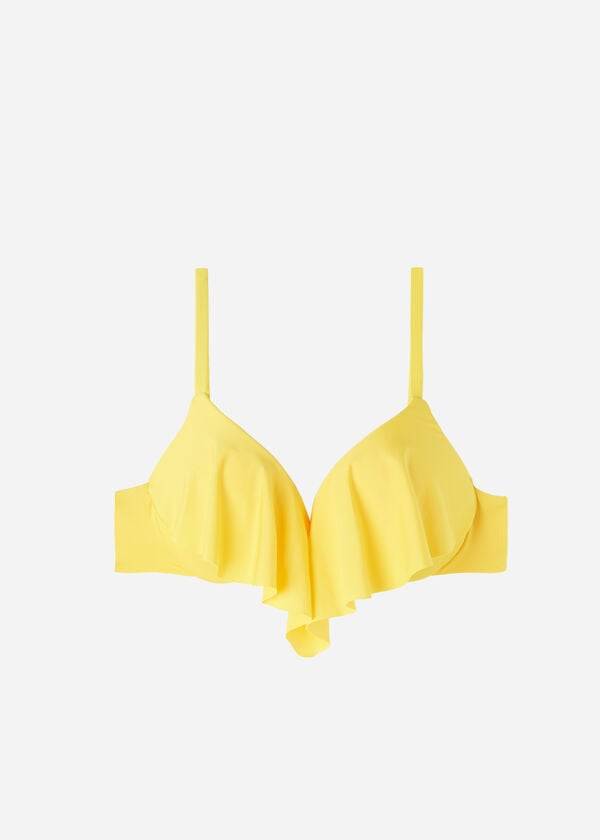 bikini amarillo calzedonia super stuffed push up indonesia eco rosa para mujer