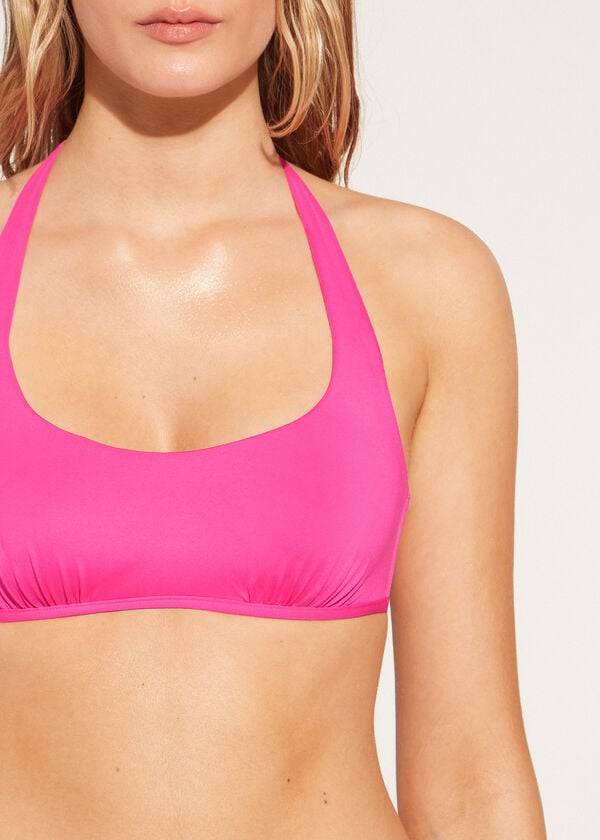 tops de bikini rosa calzedonia tank style indonesia eco rosa para mujer