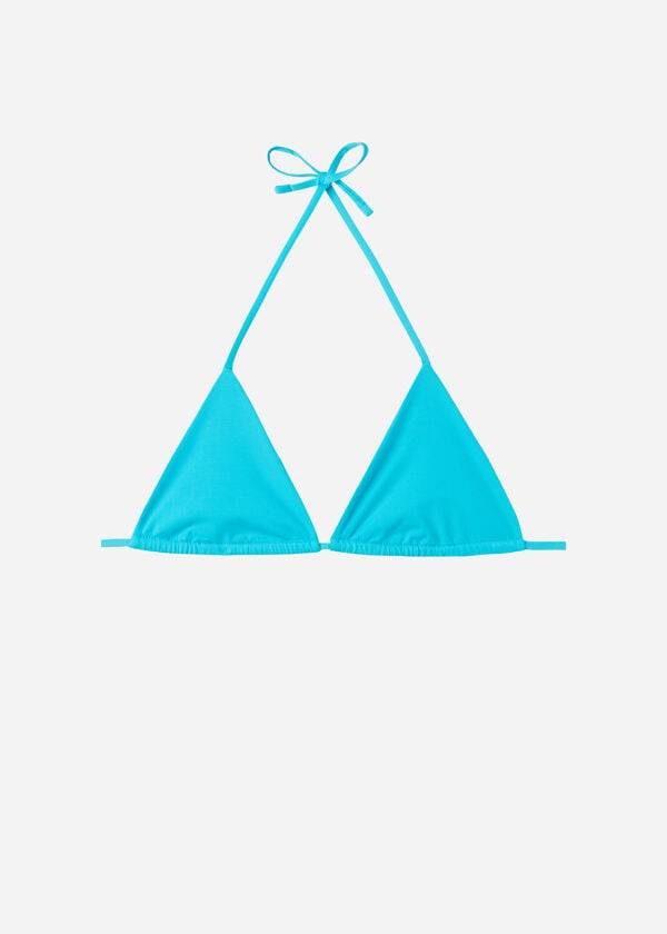 calzedonia triangle string indonesia eco rosa parte de arriba de bikini mujer turquesa